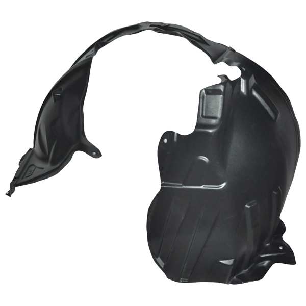 Plastic wheel housing